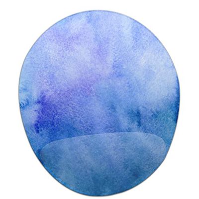 Bonamaison, Tapis de Souris Ergonomique avec Repose-Poignet - Impression numérique - pour Le Bureau et la Maison - 20 x 23 cm