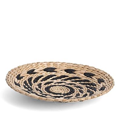 Zeller 27028 - Plato decorativo (papel trenzado, 30 cm de diámetro)