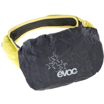EVOC RAINCOVER SLEEVE HIP PACK, lichtgewicht regenhoes (waterdichte bescherming voor heuptas, regenhoes, hoes voor heuptas, afmetingen: 9 x 27 x 22 cm, gewicht: 30 g, volume: 3-7 l), Zwart