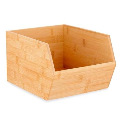 San Ignacio Organiseur empilable en bambou 25 cm collection Kinvara