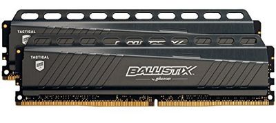 Ballistix BLT2K8G4D26AFTA 16 GB Kit (8 GB x 2) DDR4 2666 MT/s (PC4-21300) CL16 DR x 8 Unbuffered DIMM 288-Pin Memory