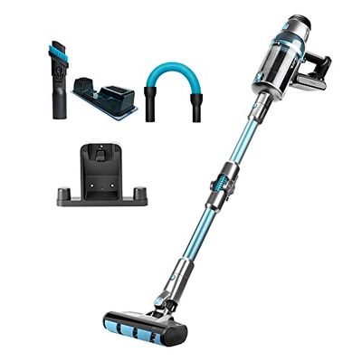 Cecotec Aspirateur Balai sans Fil Numérique Conga Rockstar 1700 Advance ErgoWet. 4 en 1, Moteur Numérique, Brosse Jaliscazo, 680 W, 26 kPa, 230 AW, Autonomie 75 Min, Réservoir d'eau et Extensible