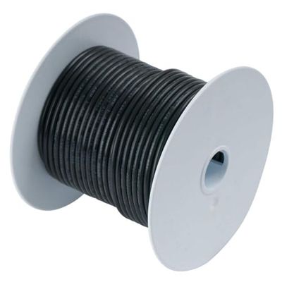 Ancor TINNED Cuivre Fil 14AWG (2MM²) Noir 500FT DAN-860, Autre, Multicolore, One Size