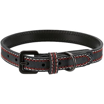 TRIXIE Collare Nativo, L: 47-54 cm/25 mm, Antracite