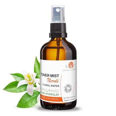 Lotion Tonique Visage Peau grasse 100 ml Nettoyant Peau impure Néroli Riche en vitamine C Sérum Réducteur Pores Tonique Nettoyant Cheveux brillants Cosmétique maison