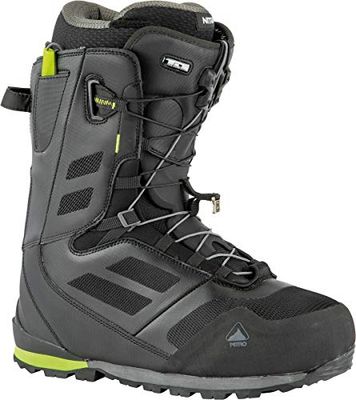 Nitro Snowboards Incline TLS Snowboardschoenen voor heren, zwart-lime, 265