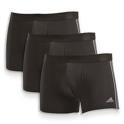 Adidas Sports Underwea Heren Multipack Trunk (3PK) Boxershorts, zwart, S