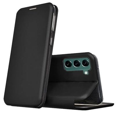 Cool Flip Cover voor Samsung S906 Galaxy S22 Plus Elegance Zwart