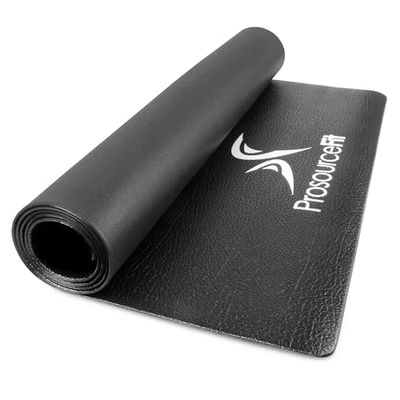 ProsourceFit Treadmill Mats Tapetes para fita de corrida, unissexo de adulto, preto, regular - 6,5' L x 3' W x 5/32" T