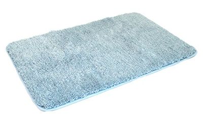 Kinzler J-10082/17 Scendibagno in microfibra 80x 150 cm, colore: Celeste