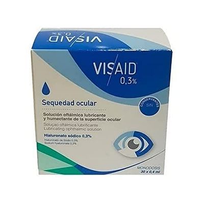 Visaid Visaid 0,3% oogdroogte 30 enkele dosis - 1 eenheid