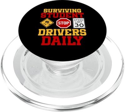 Surviving Student Drivers Daily PopSockets PopGrip for MagSafe