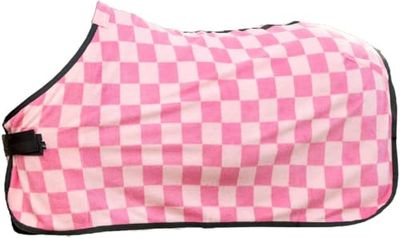 HKM Henni Couverture séchante pour shettys Rose Foncé/Rose 65