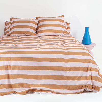 Breton Funda nórdica 220x220 cm (Cama 135/140) Naranja