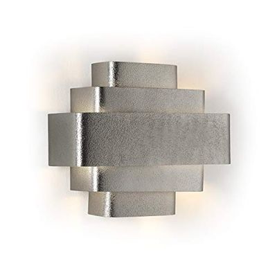 Aplique 38X16X29 METAL PLATEADO