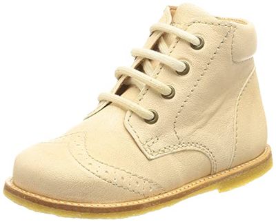 Bisgaard Tine, Primer Zapato de Andador Unisex niños, Blanco Crudo, 20 EU