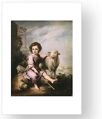 Official Reproduction of the Prado Museum "The Good Shepherd"