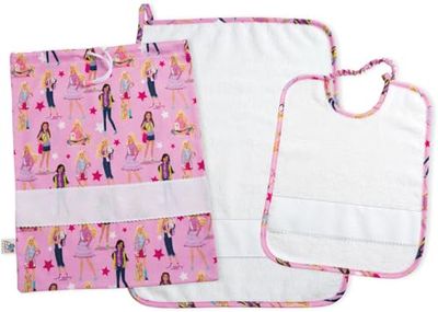 Filet Kindergarten Set, Cotton, Pink, T.U