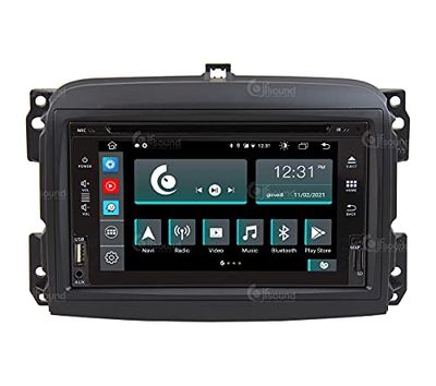 Autoradio Custom Fit per Fiat 500L Pre-Restyling Android GPS Bluetooth WiFi Dab USB Full HD Touchscreen Display 6,2" processore 8core e comandi vocali!