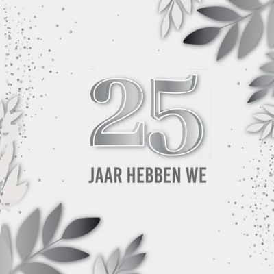 25 jaar hebben we: 25e huwelijksverjaardag gastenboek | zilveren bruiloft gastenboek Memory Album | Cadeau en Deco voor zilveren huwelijksverjaardag ... felicitaties en foto's van de gasten