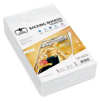 Ultimate Guard Comic Backing Boards Golden Size (100) Ultimate Guard