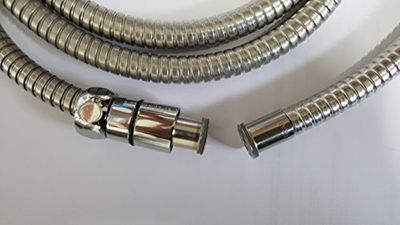 Bristan Hos 200 CN01 C 2.0 m cono a dado Std Bore tubo doccia cromato