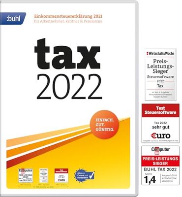 Tax 2022 (for tax year 2021 | frustration-free packaging)
