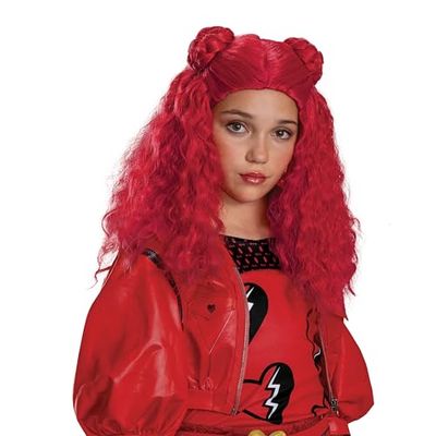 Disguise 125539-20L Costume rouge, taille unique, pour enfant, Descendants
