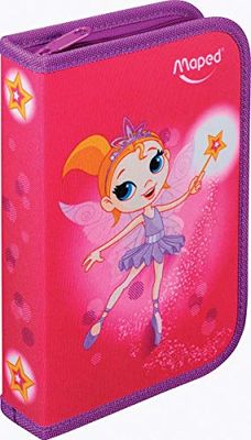 Maped 967812 Schleretui Fairy, van polyester, roze, gevuld