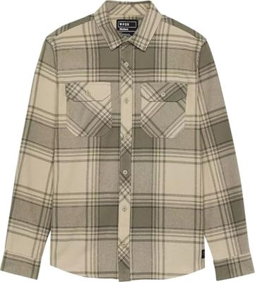 Fox Racing Unisex vuxen skjorta räv traiLDUST flanellkräm S