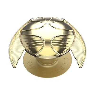 PopSockets Impugnatura per telefono compatibile con MagSafe, supporto per telefono, compatibile con ricarica wireless, Harry Potter - Boccino d'oro