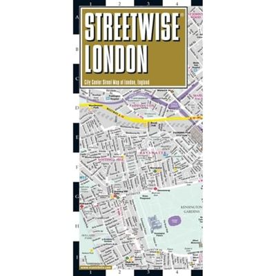 Streetwise London Map: City Center Street Map of London, England