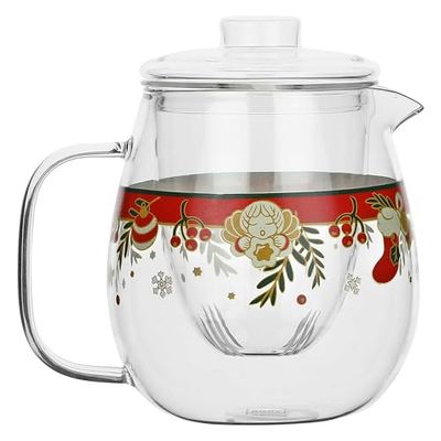 THUN - Tetera de cristal Sorpresas de Navidad