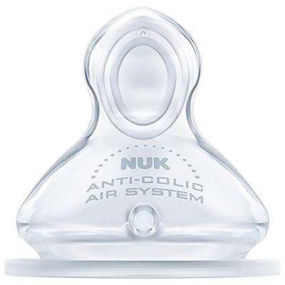 Nuk 10124014 Betina para biberão 0-6 Meses (2 peças)