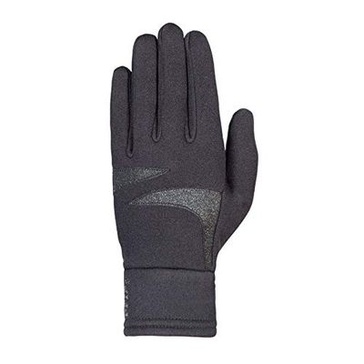 PFIFF 102818 Glamour - Guantes de equitación para invierno, talla XL, color negro