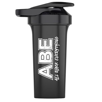 Applied Nutrition ABE All Black Everything Protein Shaker - Sports Supplements Shaker Bottle, Durable & Lightweight (700ml)