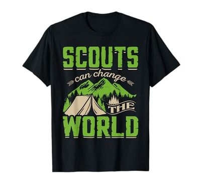 Caposquadra Scout Scout Camp Nature Mountains Maglietta