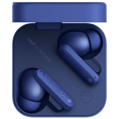 CMF by Nothing Buds Pro 2 Écouteurs sans Fil avec Son Hi-FI, 50 DB Suppression Active du Bruit Hybride, 6 micros HD, et Effet Audio Spatial, 2025- Bleu