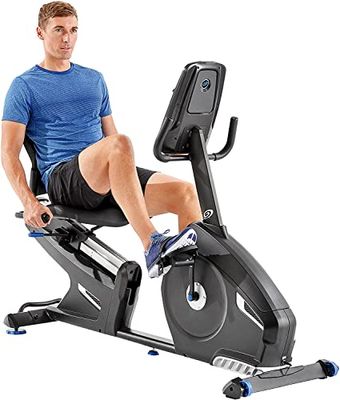 Nautilus Bicicleta Recumbent R628, Negro