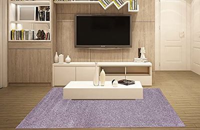 Tadi & Imperio1979 Tapis uni à Poils Courts pour Salon, Grandes et Petites Tailles