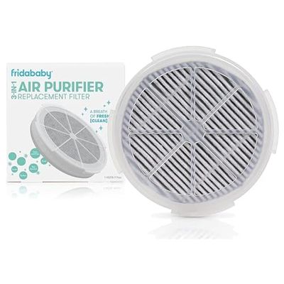 FridaBaby Replacement Filter for 3-in-1 Air Purifier with Activated Carbon Filter to Remove Odors, Air Pollution & More