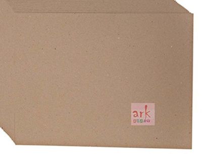 10 Tarjetas Kraft A3 de 270 g/m²