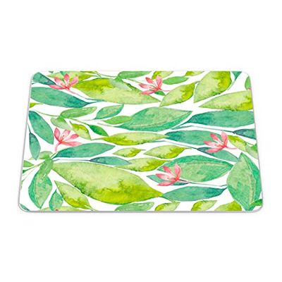 Bonamaison, Rechthoek Pop Art Digital bedrukte muismat, antislip onderkant, voor kantoor en thuis, grootte: 22x18 cm