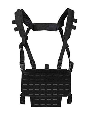 Mil-Tec Chest Rig Light (zwart), zwart., Taille unique