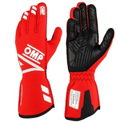 Ompracing Omp One Evo Fx Gloves FIA 8856-2018, Red, Size M