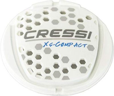 Cressi Cover Button Bouton de Purge du Couvercle Unisex-Adult, Blanc, One Size