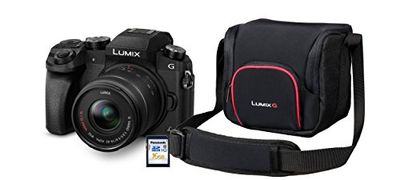 Panasonic Lumix Sistema de câmara (16 MP, vídeo 4 K, 7,5 cm (3 polegadas) ecrã tátil, WiFi, NFC), preto