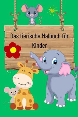 Kreativitätsförderndes Malbuch für Kinder