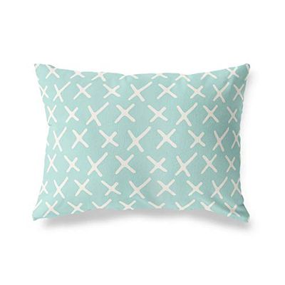 BonaMaison Willekeurig Patroon Decoratieve Kussensloop, Kussenhoezen Bank, Decoratieve Kussenhoesjes, Kussensloop; Sofa, Slaapkamer, Kantoor, Auto 35x50 Cm - Ontworpen en vervaardigd in Turkije