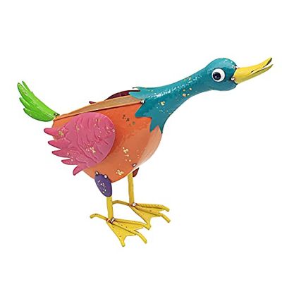 Lesser & Pavey Maceta, Metal, Multicolor, Aproximadamente 28 cm de Alto por 53 cm de Largo